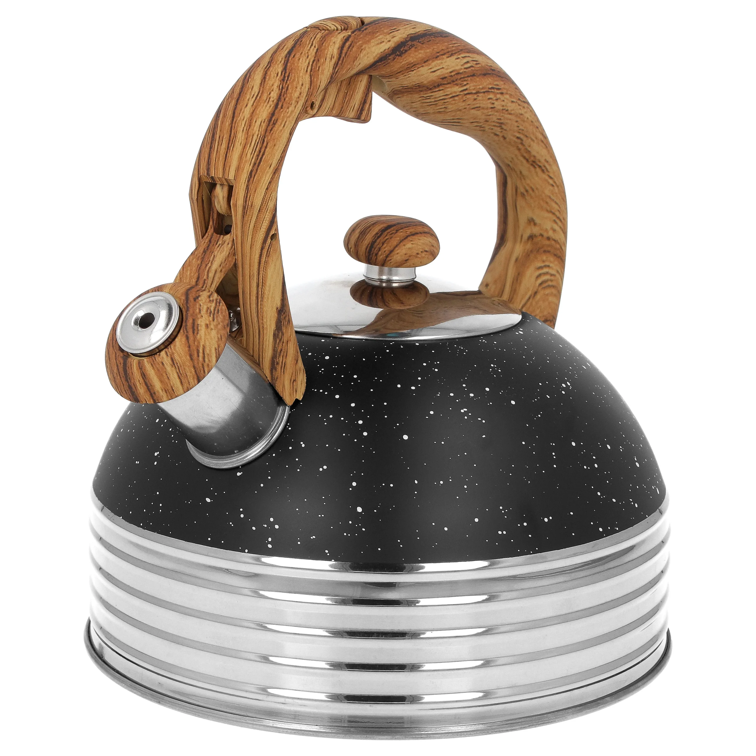 Czajnik stalowy 2,5 L - Tradycyjny z gwizdkiem